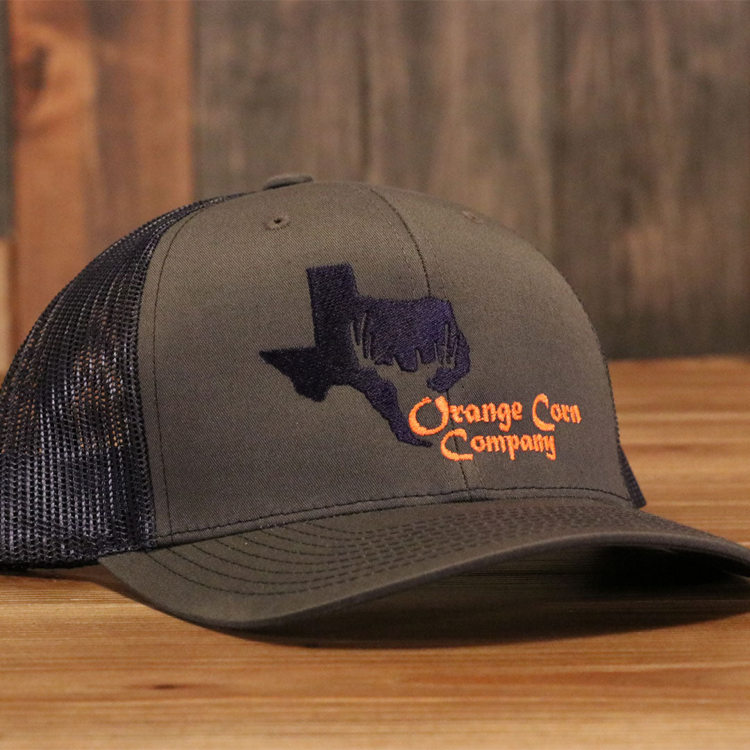 Orange Corn Company Caps